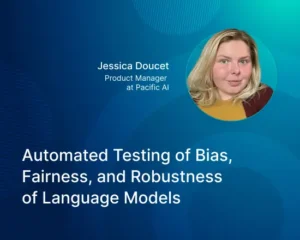 Automated testing of bias, fairness, and robustness in generative AI solutions, highlighting responsible AI evaluation with expert insights on model reliability, risk detection, and governance-ready validation.