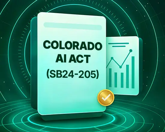 Colorado AI Act (SB24-205) compliance guide illustrating regulatory requirements, risk assessment, and governance obligations for AI developers and deployers.