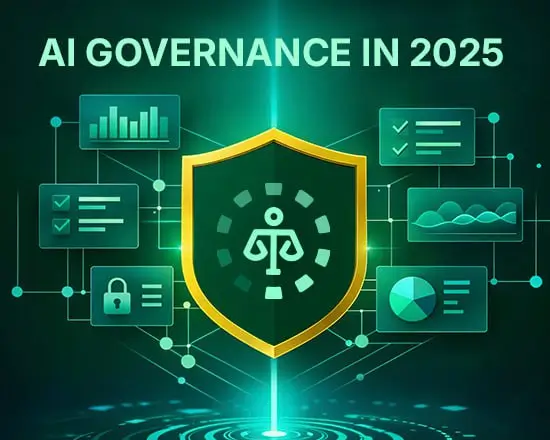 AI governance in 2025, showcasing regulatory frameworks, operational imperatives, and data protection strategies essential for compliance in global AI policy.